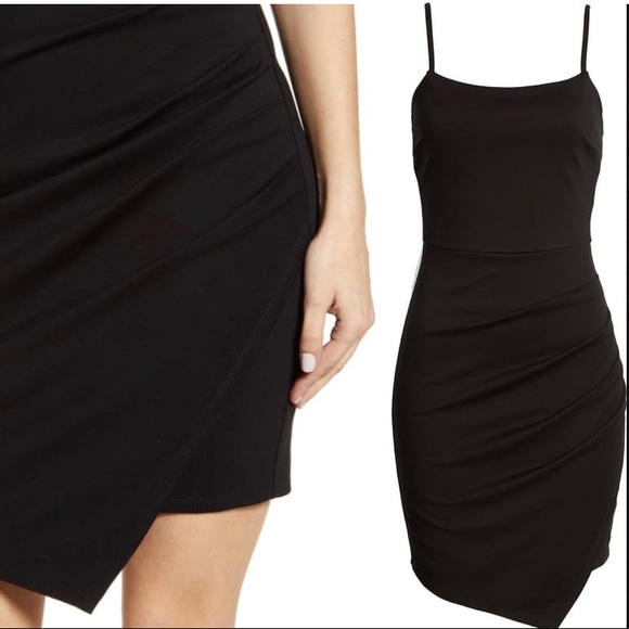 Ruched Square Neck Minidress - Picture 2 of 7